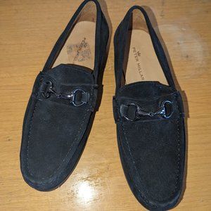 Peter Millar Black Suede Loafer Mens 10
